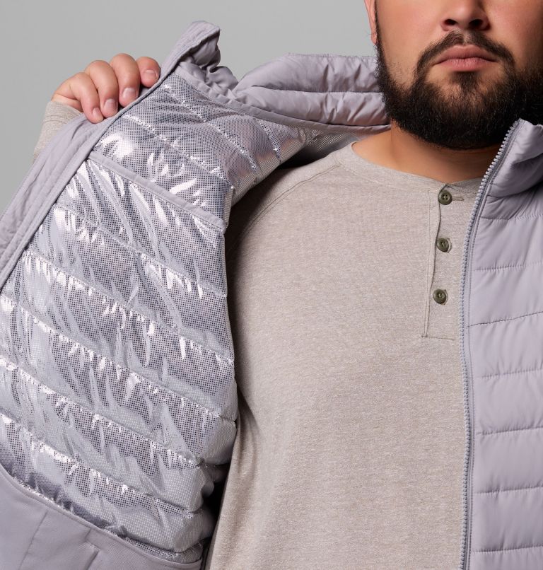 Men's Slope Edge II Vest - Big, Color: Columbia Grey, image 7