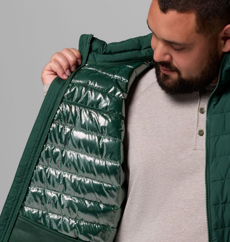 Men's Slope Edge II Vest - Big, Color: Rain Forest, image 8
