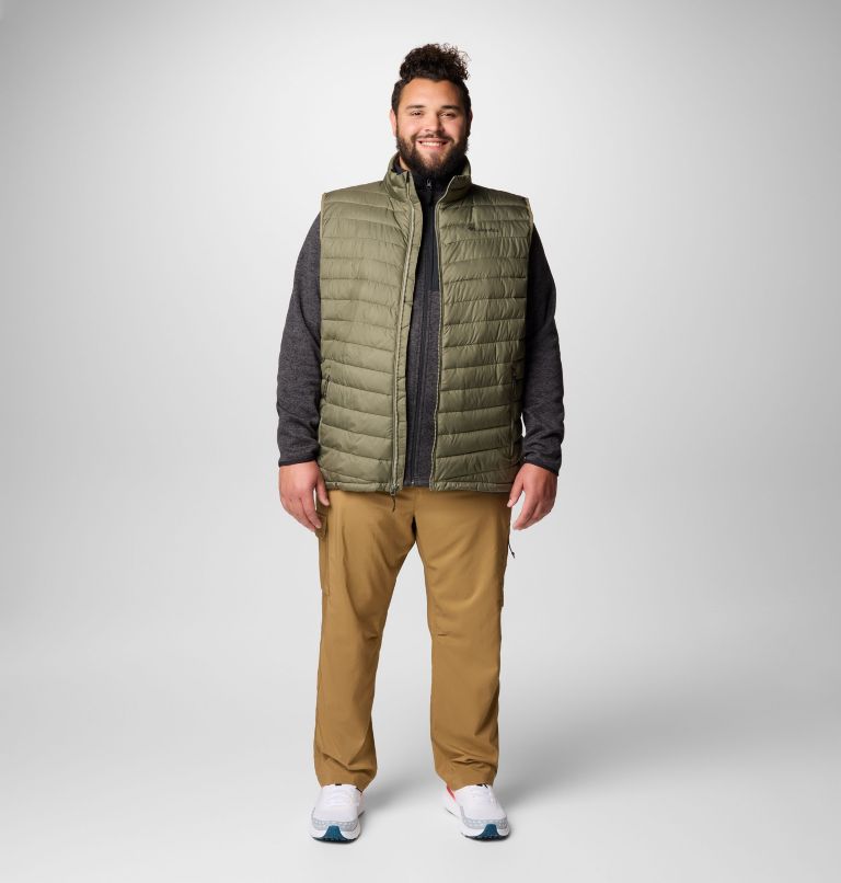 Gilet sans manches Slope Edge II pour hommes – Tailles fortes, Color: Stone Green, image 3