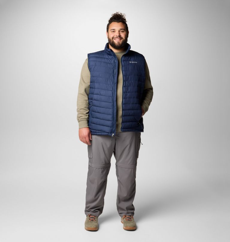 Gilet sans manches Slope Edge II pour hommes – Tailles fortes, Color: Collegiate Navy, image 3