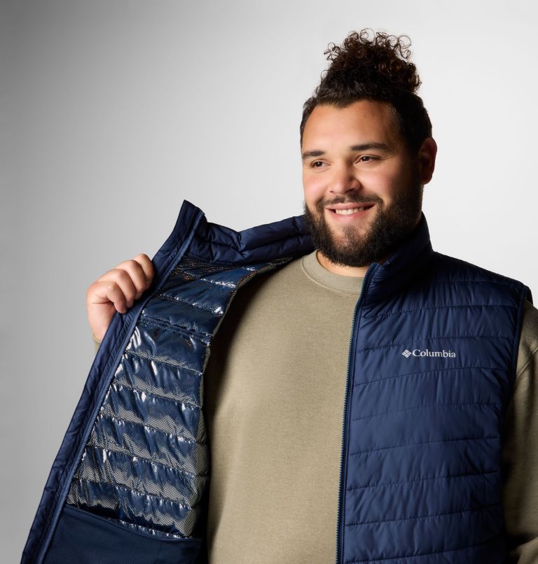 Gilet sans manches Slope Edge II pour hommes – Tailles fortes, Color: Collegiate Navy, image 6