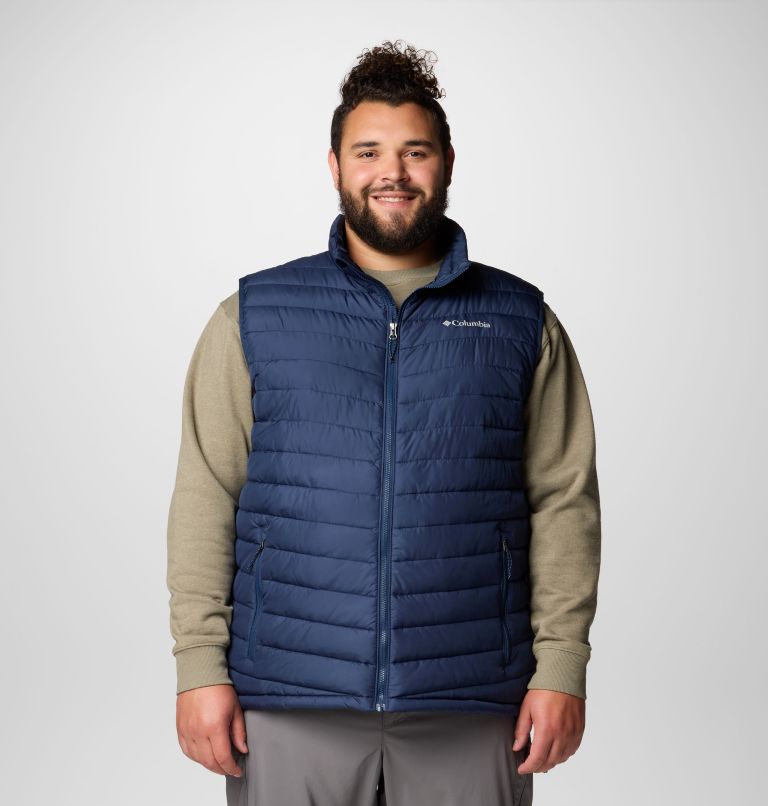 Gilet sans manches Slope Edge II pour hommes – Tailles fortes, Color: Collegiate Navy, image 1