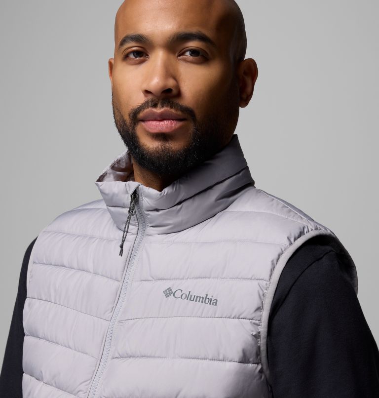 Men's Slope Edge II Vest - Tall, Color: Columbia Grey, image 7