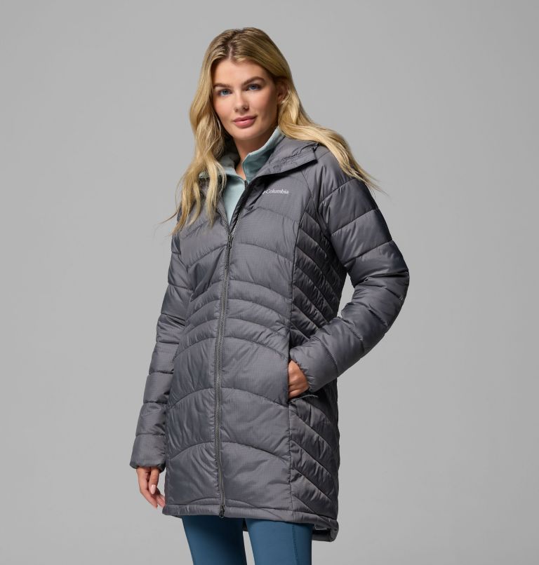 Women's Karis Gale II Long Jacket, Color: City Grey, image 4