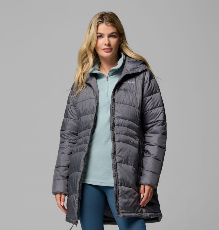 Women's Karis Gale II Long Jacket, Color: City Grey, image 5