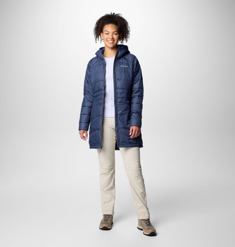 Women's Karis Gale II Long Jacket, Color: Nocturnal, image 3