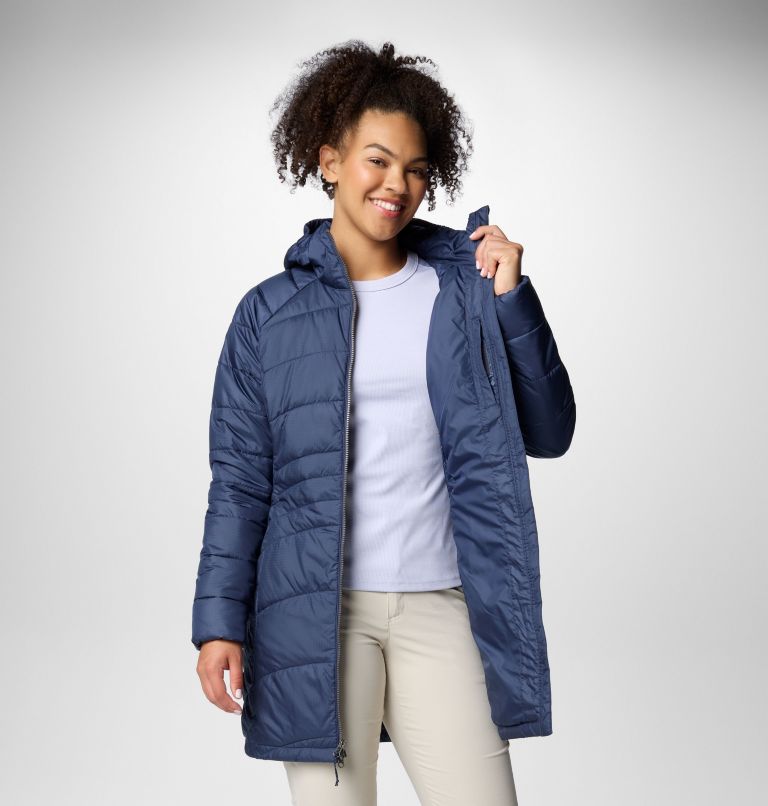Women's Karis Gale II Long Jacket, Color: Nocturnal, image 6