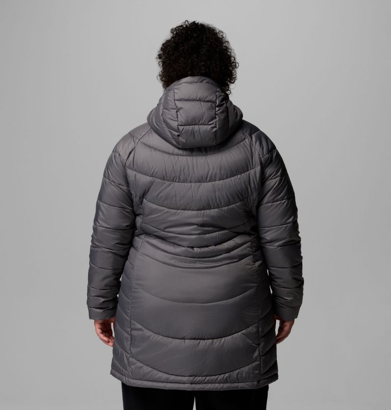 Women's Karis Gale II Long Jacket - Plus Size, Color: City Grey, image 3