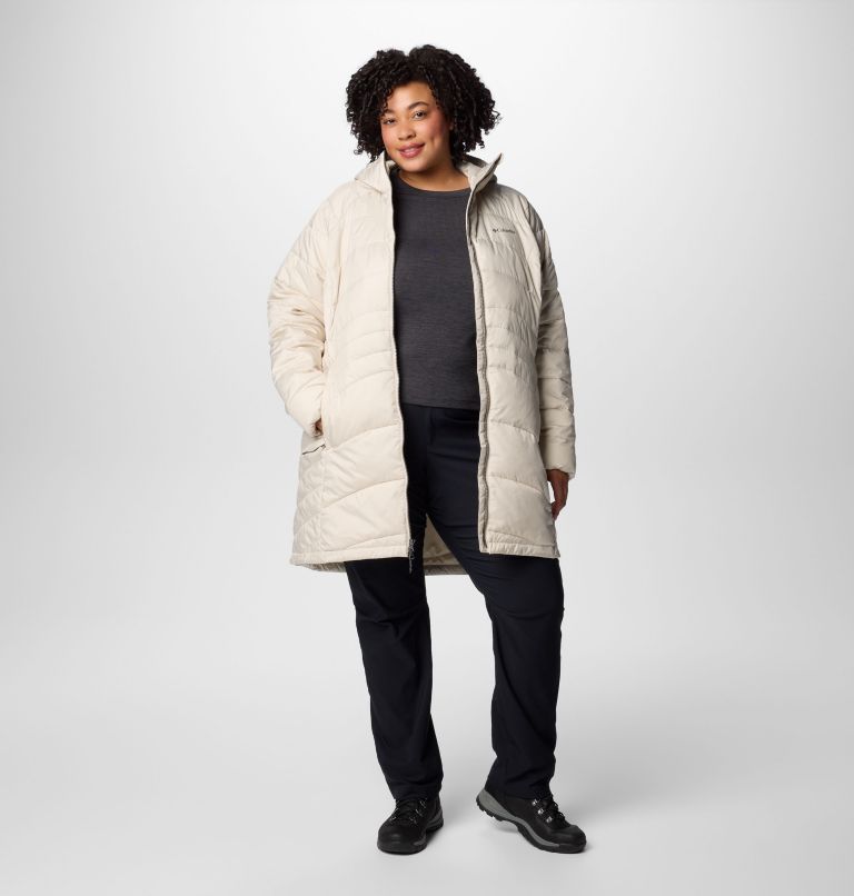 Manteau long Karis Gale II pour femmes – Grandes tailles, Color: Dark Stone, image 3