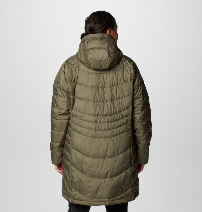 Manteau long Karis Gale II pour femmes – Grandes tailles, Color: Stone Green, image 2