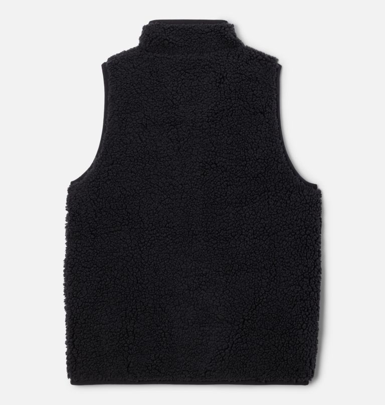 Kids' Hakatai II Reversible Vest, Color: Black, Black Madras, image 2