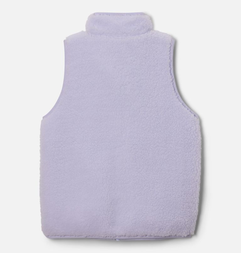 Kids' Hakatai II Reversible Vest, Color: Snowdrift, Snowdrift Madras Tonal, image 2