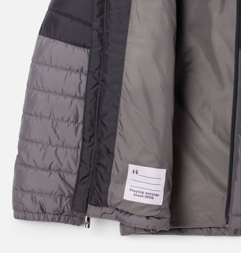 Boys' Humphrey Hills II Puffer, Color: Shark, City Grey, image 3