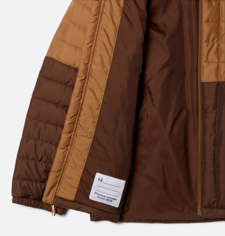 Boys' Humphrey Hills II Puffer, Color: Camel Brown, Tobacco, image 3