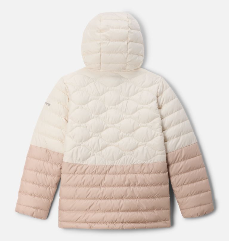 Girls' Humphrey Hills II Puffer, Color: Chalk, Ancient Fossil, image 2