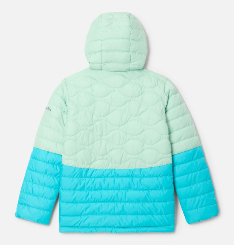 Girls' Humphrey Hills II Puffer, Color: New Mint, Geyser, image 2