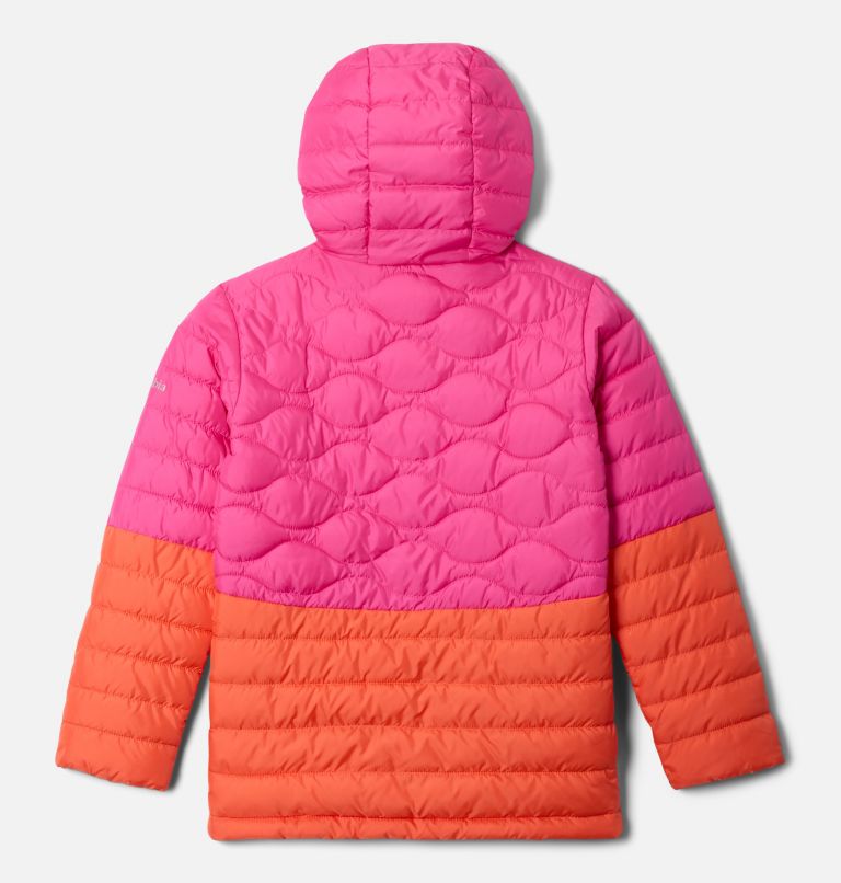 Girls' Humphrey Hills II Puffer, Color: Pink Ice, Zing, image 2