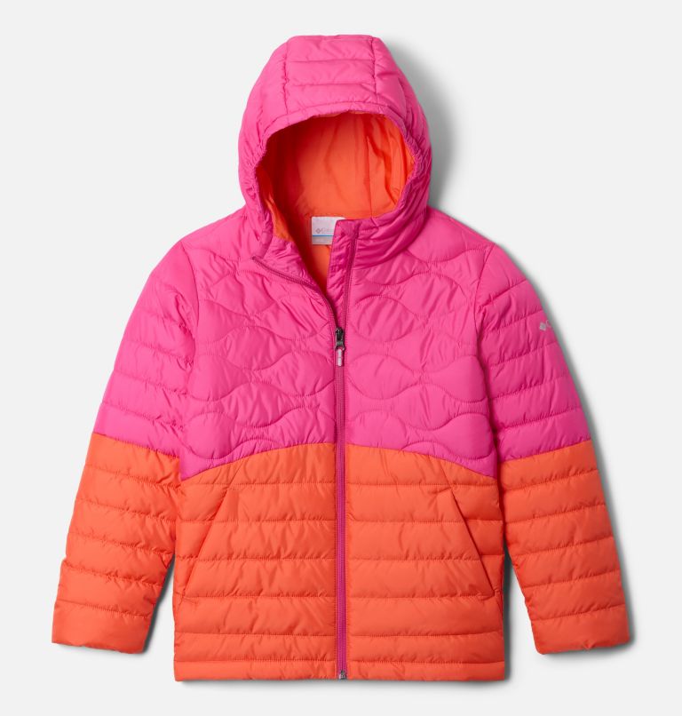 Girls' Humphrey Hills II Puffer, Color: Pink Ice, Zing, image 1