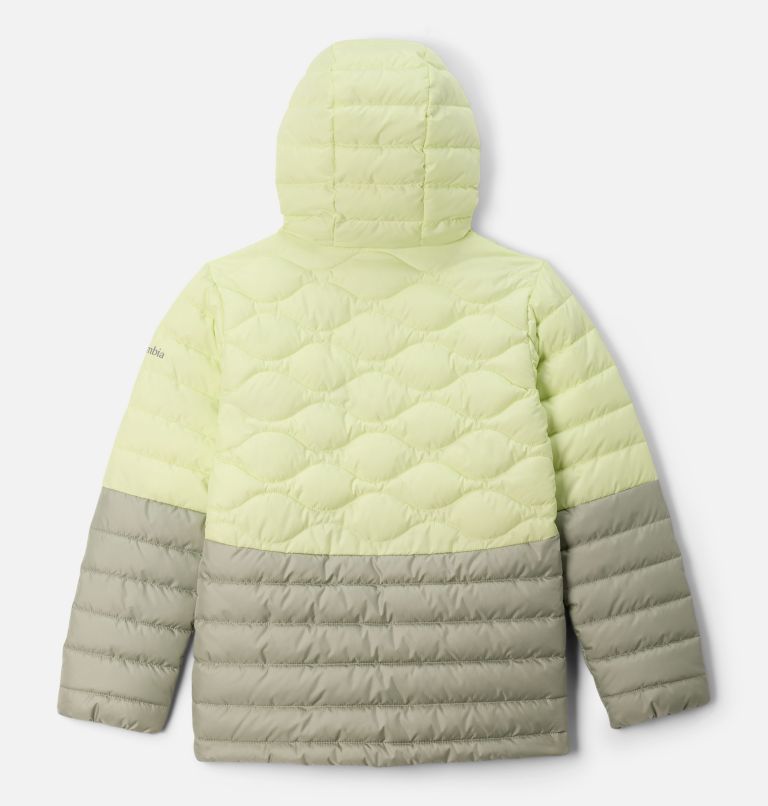 Girls' Humphrey Hills II Puffer, Color: Spring Yellow, Safari, image 2