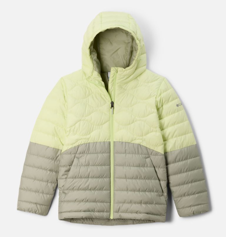 Girls' Humphrey Hills II Puffer, Color: Spring Yellow, Safari, image 1