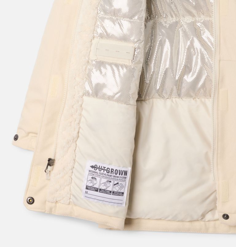 Boys' Boundary Bay Down Waterproof Parka | 191 | XL, Color: Chalk, image 3