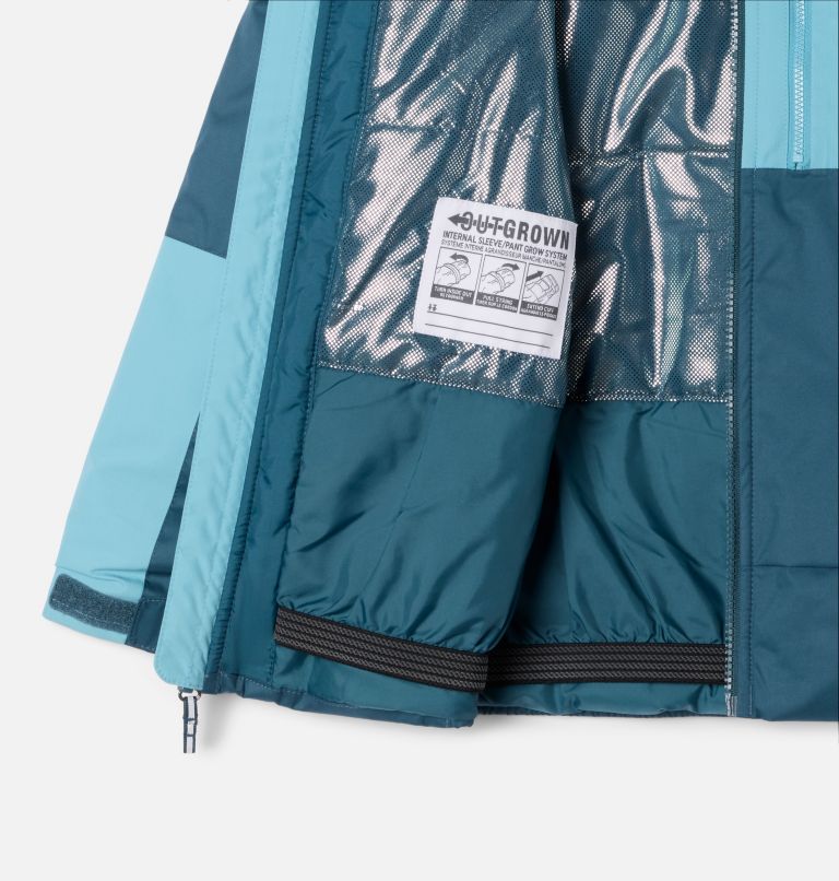 Boys' Snow Problem Jacket, Color: Everblue, Vintage Blue, image 3