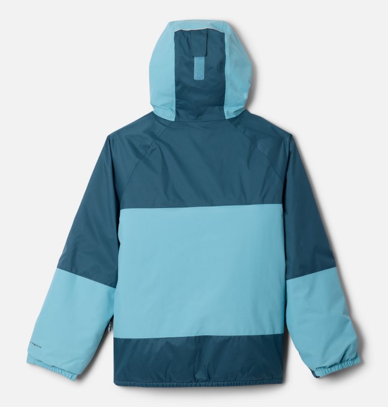 Boys' Snow Problem Jacket, Color: Everblue, Vintage Blue, image 2