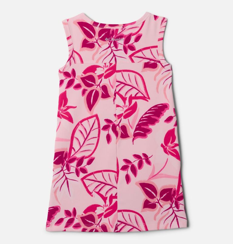 Girls' Toddler Chill River Printed Dress, Color: Satin Pink Pasteled, image 2