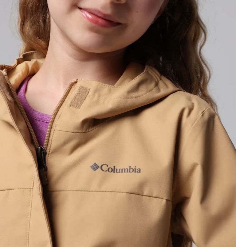 Girls' Hikebound Long Jacket, Color: Canoe
