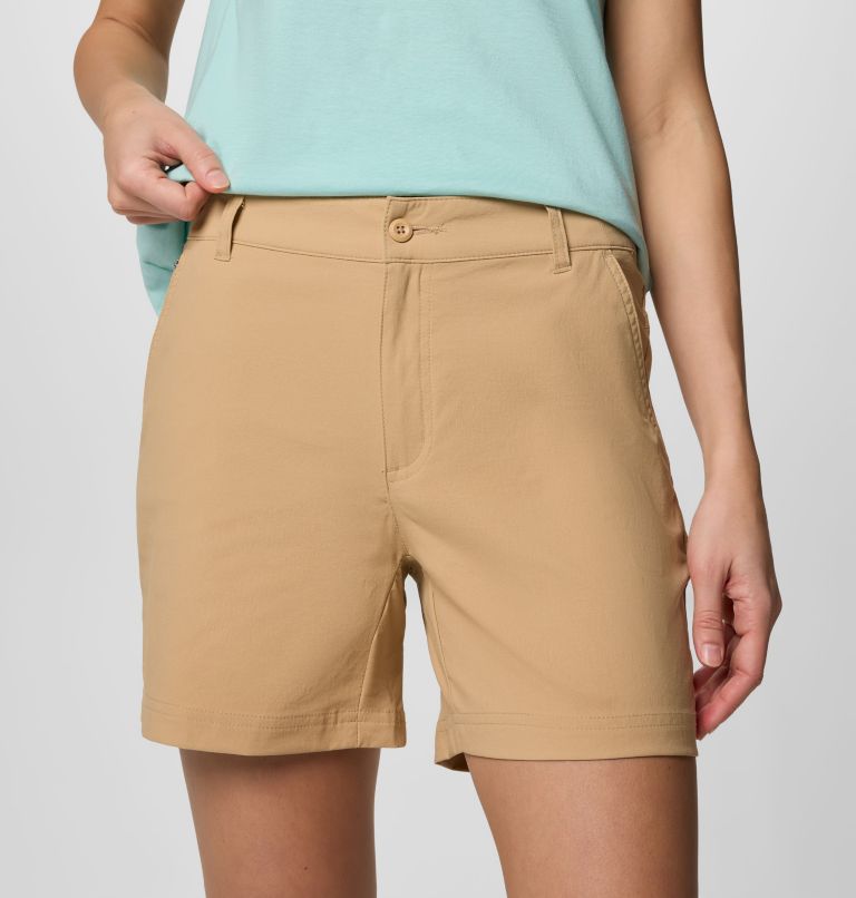 Columbia Women's Leslie Falls Hiking Shorts II, Color: Canoe, image 4