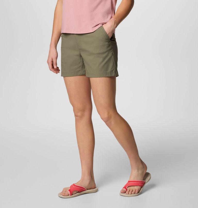 Columbia Women's Leslie Falls Hiking Shorts II, Color: Stone Green, image 3