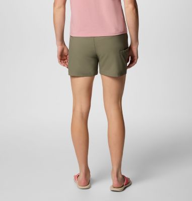 Columbia Women's Leslie Falls Hiking Shorts II, Color: Stone Green, image 6