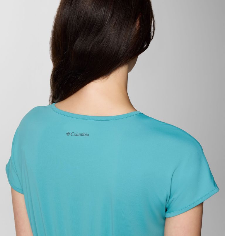 Women's Chill River Short Sleeve Dress, Color: Teal, image 5