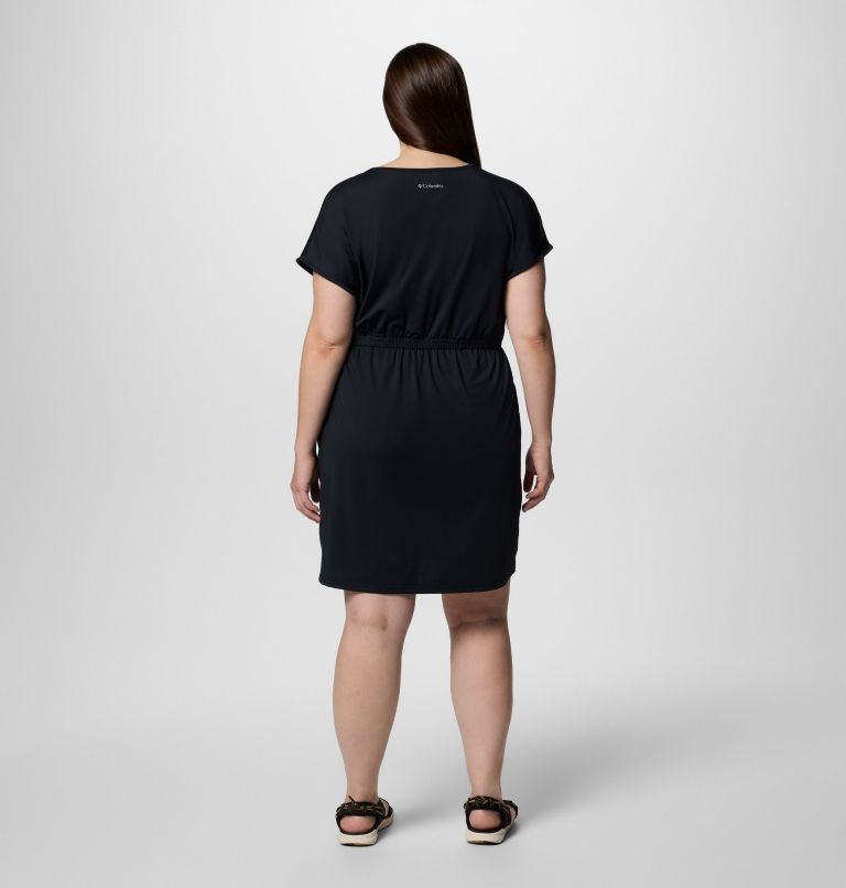 Women's Chill River Short Sleeve Dress - Plus Size, Color: Black, image 2