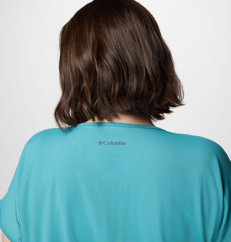 Women's Chill River Short Sleeve Dress - Plus Size, Color: Teal, image 6