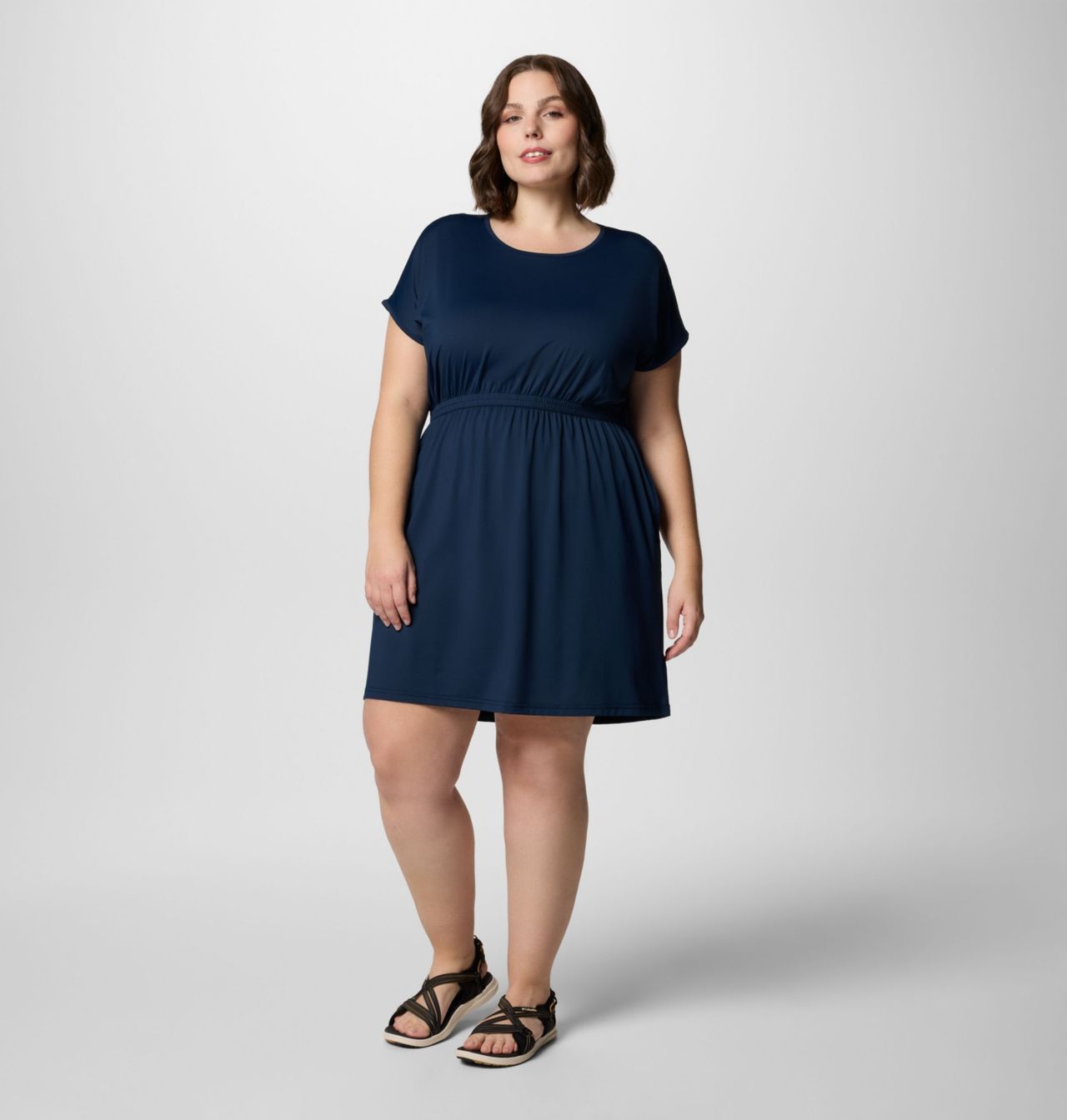 Femme Robe à manches courtes Chill River™ - Grandes tailles 1