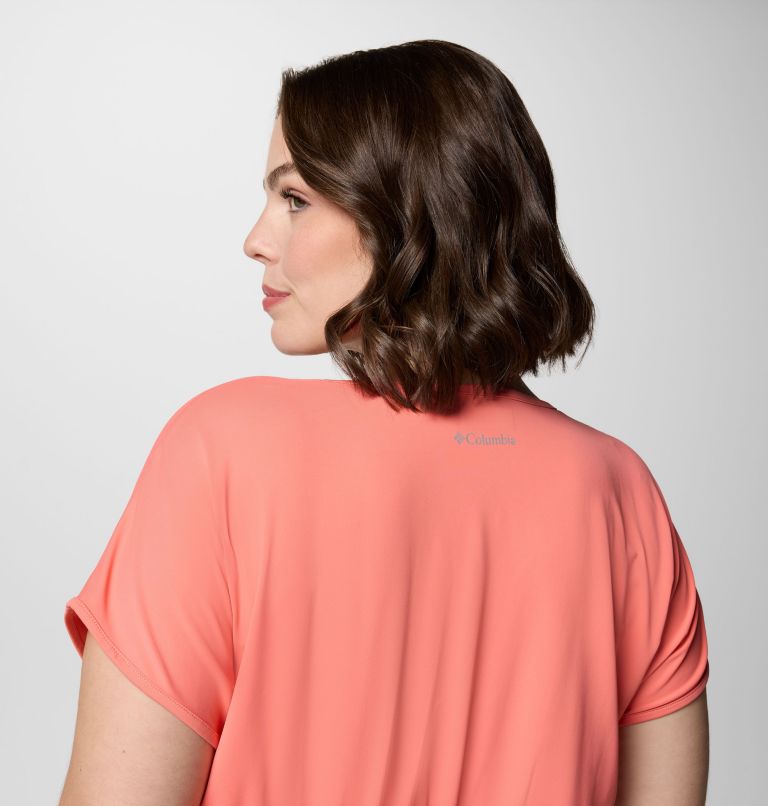 Women's Chill River Short Sleeve Dress - Plus Size, Color: Alpenglow, image 5