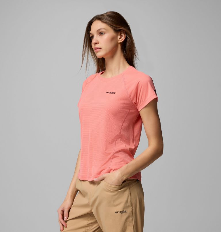 Women's Cirque River Pro Technical T-Shirt, Color: Alpenglow, image 4