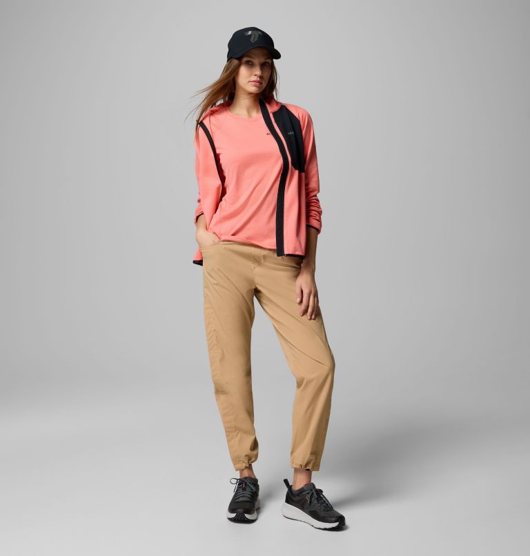 Women's Cirque River Pro Technical T-Shirt, Color: Alpenglow, image 7