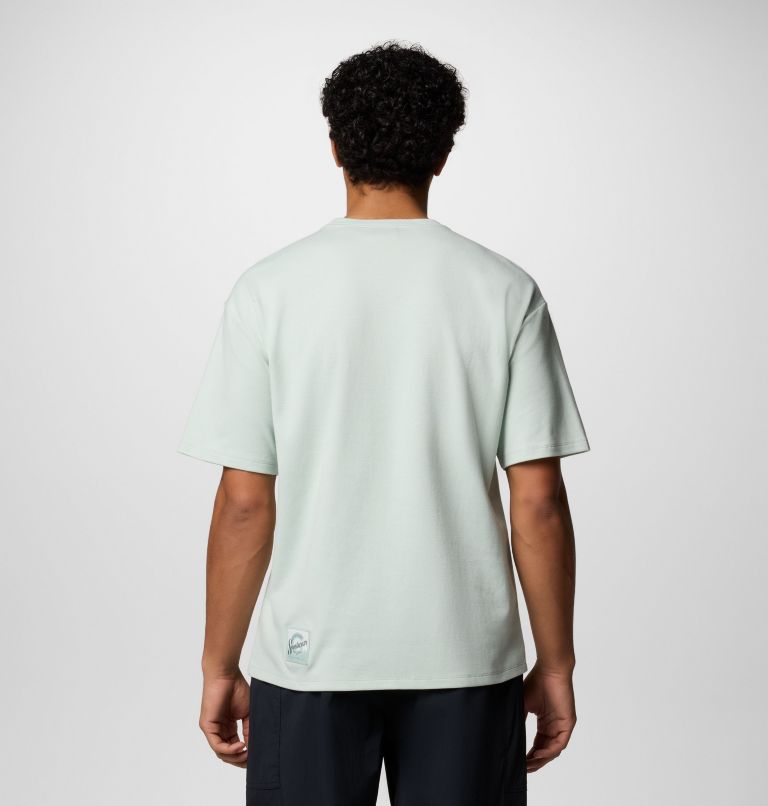 Camiseta con bolsillo unisex Cove Beach, Color: Cool Green, Canoe, image 9