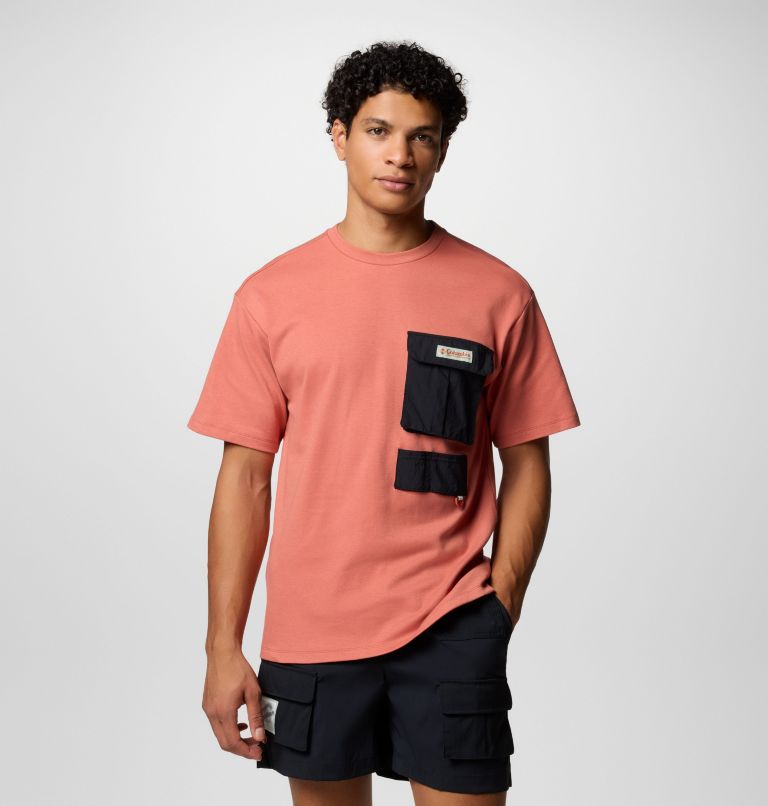 Cove Beach Pocket T-Shirt, Color: Mars, Black, image 1