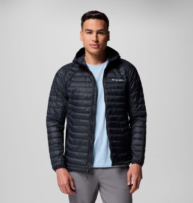 Doudoune Hybride à Capuche Powder Pass Homme, Color: Black, image 1