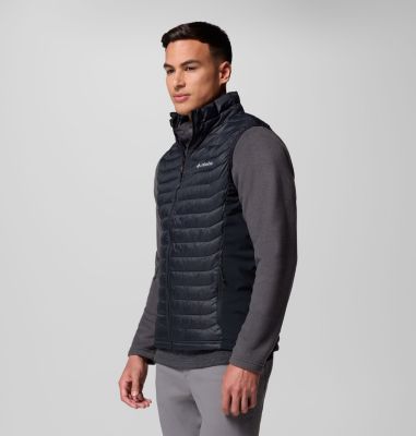 Doudoune Hybride Sans Manches Powder Pass Homme, Color: Black, image 8