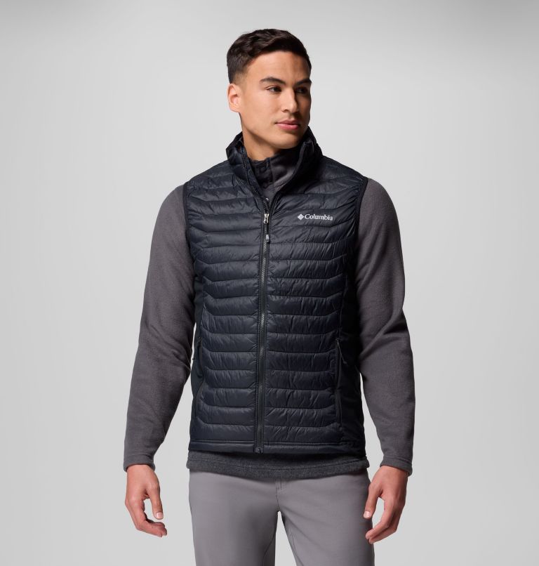 Doudoune Hybride Sans Manches Powder Pass Homme, Color: Black, image 6