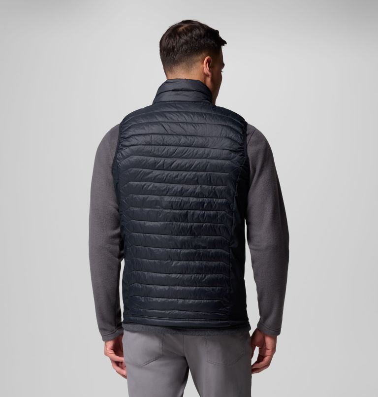 Doudoune Hybride Sans Manches Powder Pass Homme, Color: Black, image 3