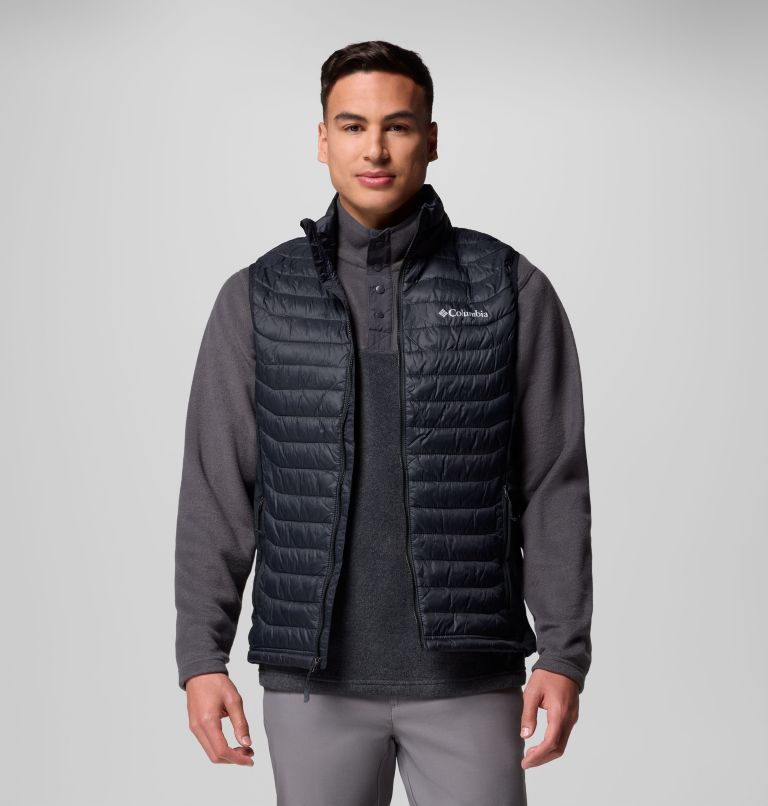 Doudoune Hybride Sans Manches Powder Pass Homme, Color: Black, image 1