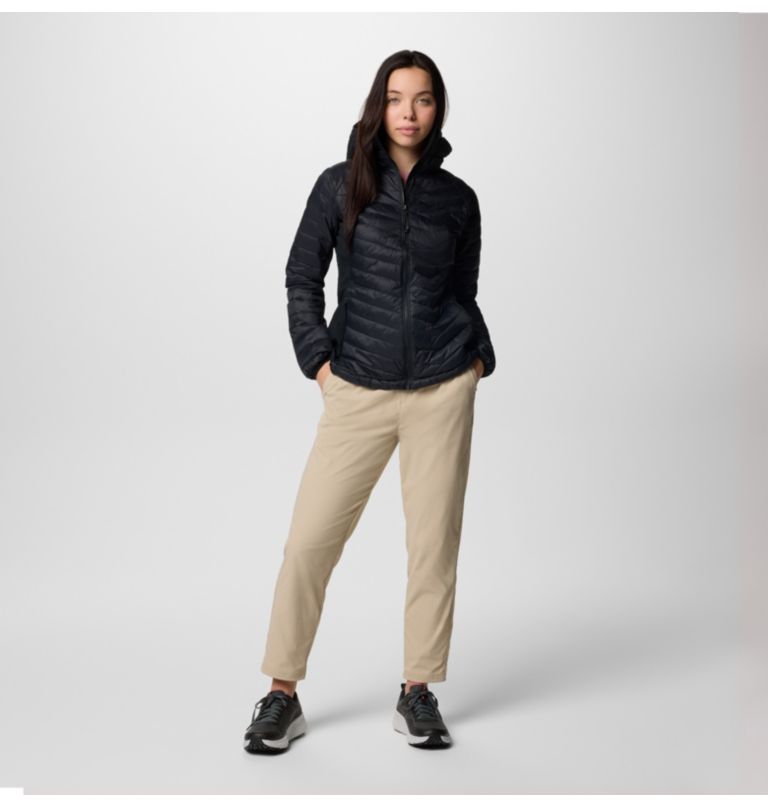 Powder Pass II Hybrid Hooded Jacket, Color: Black, image 7