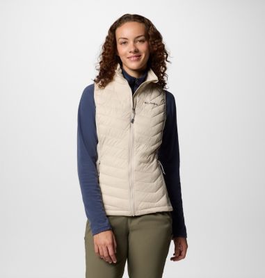 Women's Powder Pass II Hybrid Puffer Gilet, Color: Dark Stone, image 13