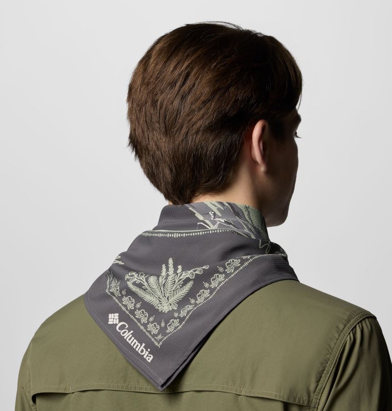 Unisex Skien Valley Bandana, Color: Dark Stone, image 3