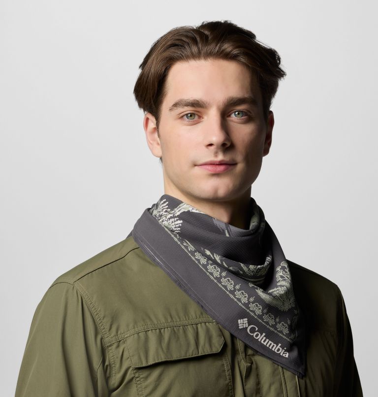 Unisex Skien Valley Bandana, Color: Dark Stone, image 2